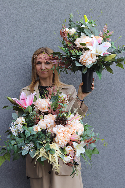 Lediera Idealia, komplet dekoracji nagrobnych