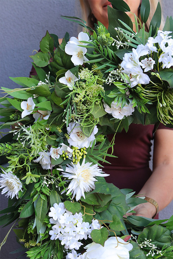 Agnes Extra 2, elegancki wianek na drzwi