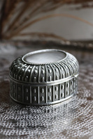 Ballada, owalne puzderko / szkatułka na biżuterię, wym.4x9.5x7.3cm 