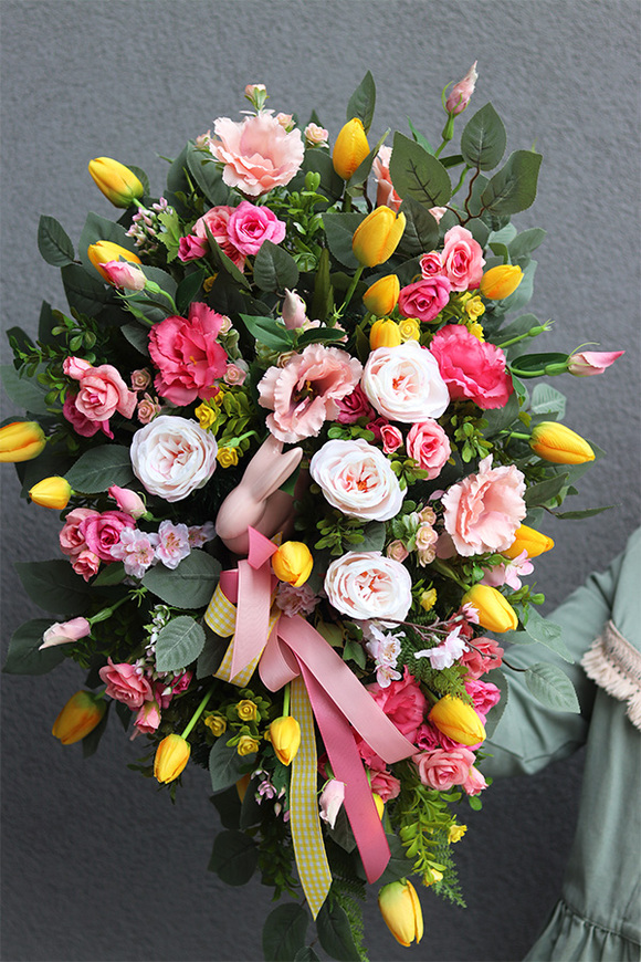 Wiosenna Bajka Big, komplet dekoracji nagrobnych