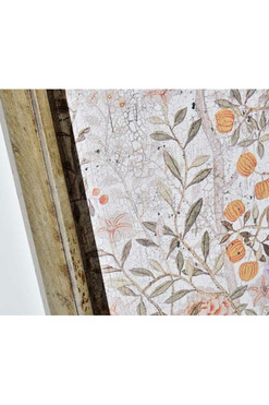 Vintage Orient szklany obraz (lewy), wym.89x33x6cm