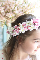 delikatny wianek na głowę Cyntia