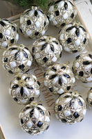 Glamour XMAS, szklane bombki w pudełku