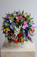 Antosia kwiatowy wianek na drzwi