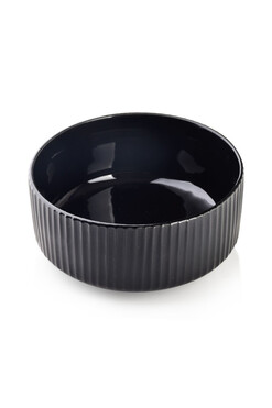 Shavonne, miska obiadowa, czarna, poj.850ml