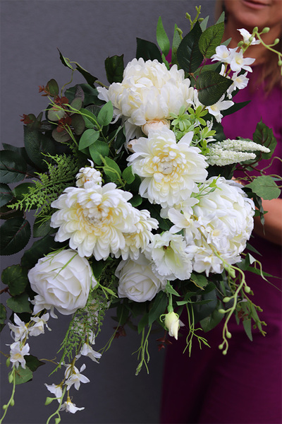 Polina, bukiet nagrobny we wkładzie