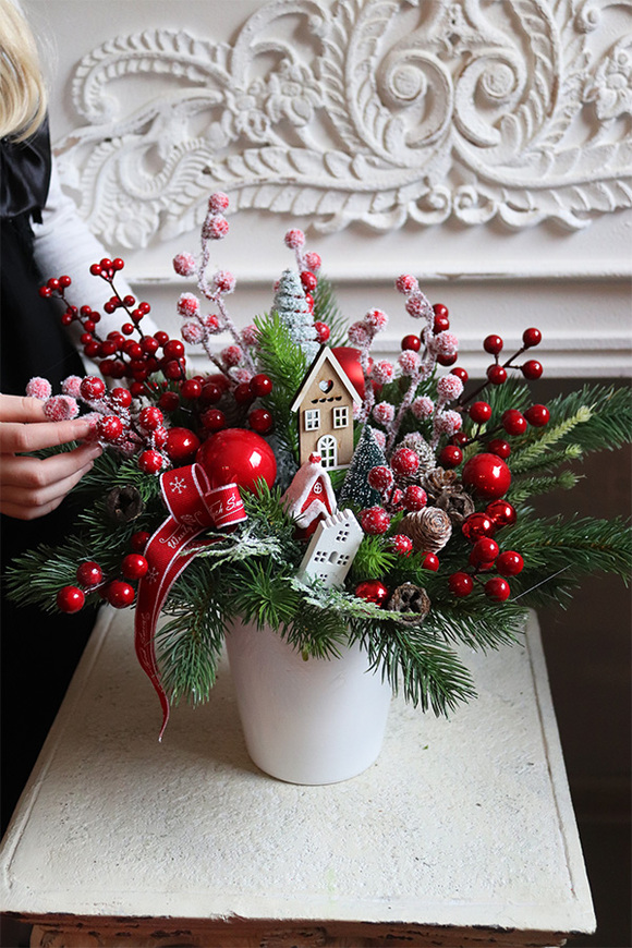 Moko Christmas Small 2, stroik świąteczny