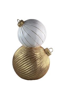 Winter Ball, figurka bombka ceramiczna L, wys.60.5cm