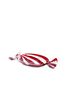 Sugar Red szklana patera dekoracyjna cukierek