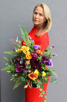 Hediana 2, komplet jesiennych dekoracji nagrobnych