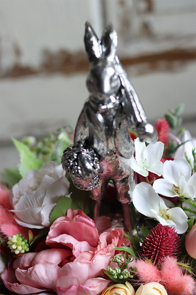 kompozycja wielkanocna w pucharze, Pastella, wym.33x33cm