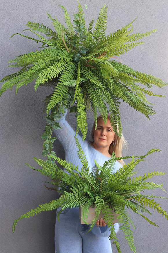 Momu Saute, sztuczna paprotka do twojej donicy