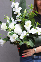 Białe Chwile, bukiet nagrobny we wkładzie