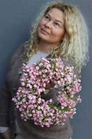 Flowers 4 You, wiosenny wianek z gipsówki