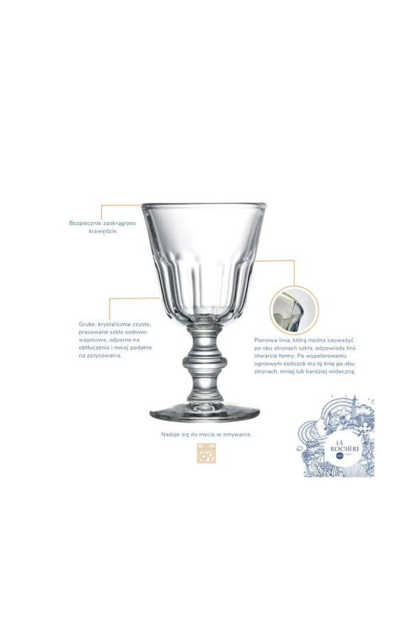 Perigord La Rochere, kieliszki do wina