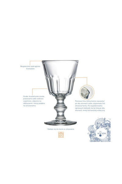 Perigord La Rochere, kieliszki do wina