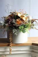 Winter Glam Big, welurowy flowerbox bożonarodzeniowy