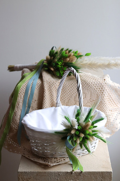 Barella, dekorowany koszyczek wielkanocny, wys.28cm 