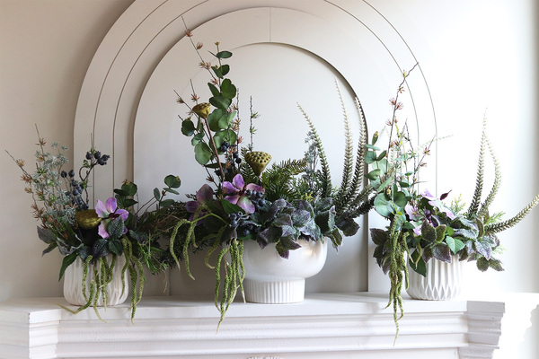 Hiltonia Japandi, kompozycja kwiatowa