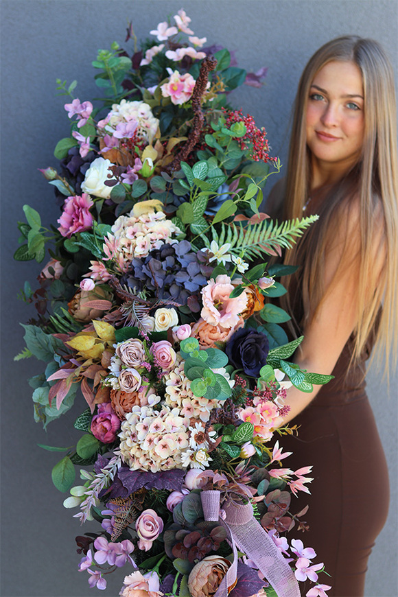 Bellasja, elegancka girlanda nagrobna