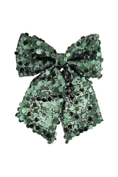 Cekinia Red, cekinowa kokarda zawieszka