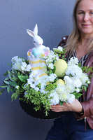 Deluxe Rabbit, stroik wielkanocny z zajączkiem