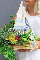 Boat, kompozycja marynistyczna w skrzynce