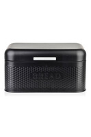 chlebak metalowy Modern Kitchen, czerń, wym.30.5x20x15cm