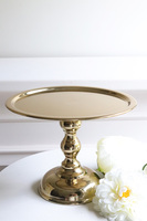 Lux Villa Gold Sweetie, patera na nodze z kloszem