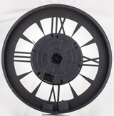 duży metalowy zegar ścienny, Steampunk, śr.75cm