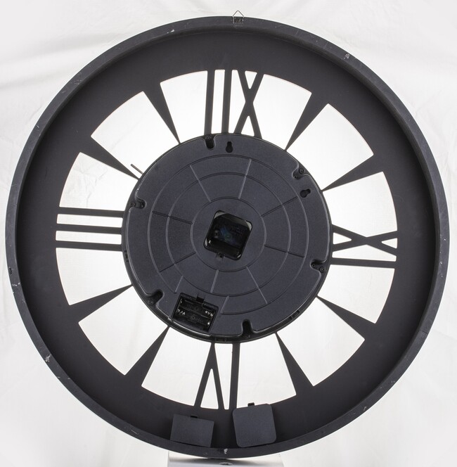 duży metalowy zegar ścienny, Steampunk, śr.75cm