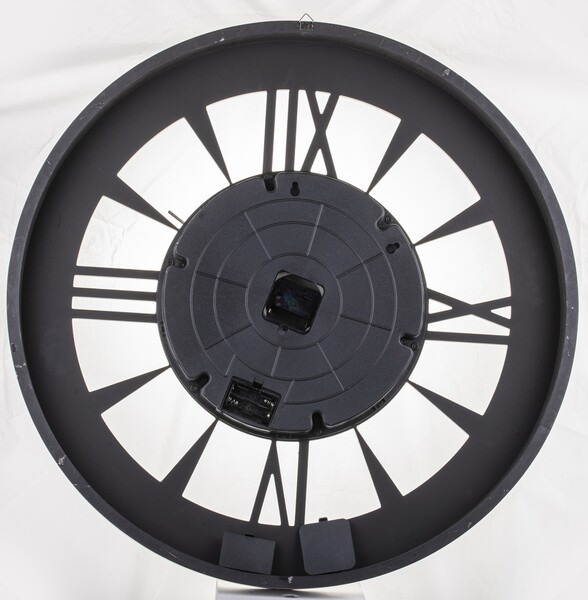 duży metalowy zegar ścienny, Steampunk, śr.75cm