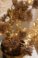 Bonsai Gold, dekoracja świąteczna LED