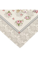 Rose Palace Beige, obrus gobelinowy serweta