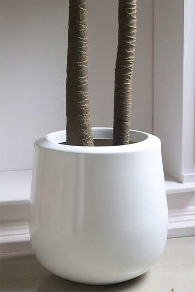 Palma Fiberglass, wysokiej jakości sztuczna palma w donicy