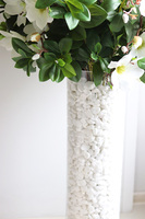 Magnolie Glass, podłogowa kompozycja kwiatowa w szkle