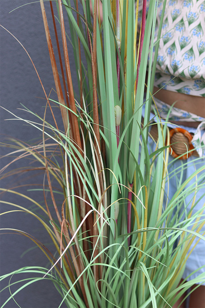 sztuczna trawa Pióropusze, beż, wys.150cm