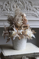 Comfort Christmas, świąteczna kompozycja w osłonce z futerkiem