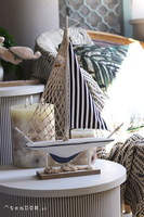 figurka żaglówka Mare, figurka drewniana