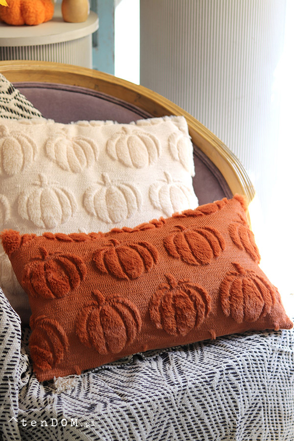 Pumpkin Spice, jesienna poszewka w dynie