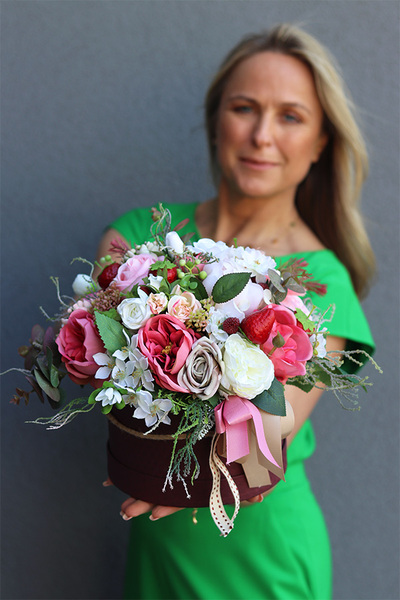 flowerbox z kwiatami i owocami, Mamma Mia Meriata