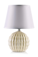 lampa stołowa z ceramiczną podstawą, Letti Beige C, wys.28cm