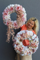 Morello Ruso, romantyczny wianek na drzwi