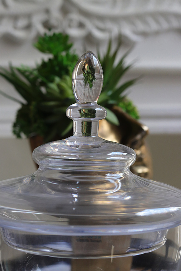 Rewika, bomboniera szklana na nodze