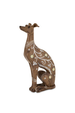Luna, dekoracyjna figurka Pies A, wym. 31x20.5x9cm