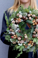 Frederico, bożonarodzeniowy wianek na drzwi