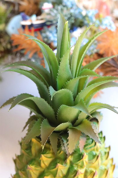 Ananas, realistyczna figurka gumowa