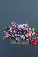 Pinelite, dekoracja nagrobna w skrzynce, wym.45x53x30cm