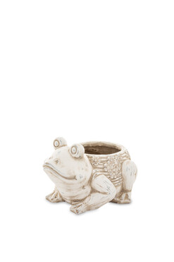 Garden Delight, osłonka żaba doniczka, wym.15x25x19cm