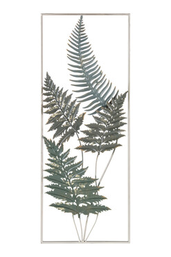 Paproć, dekoracja ścienna, wym.90x33cm 